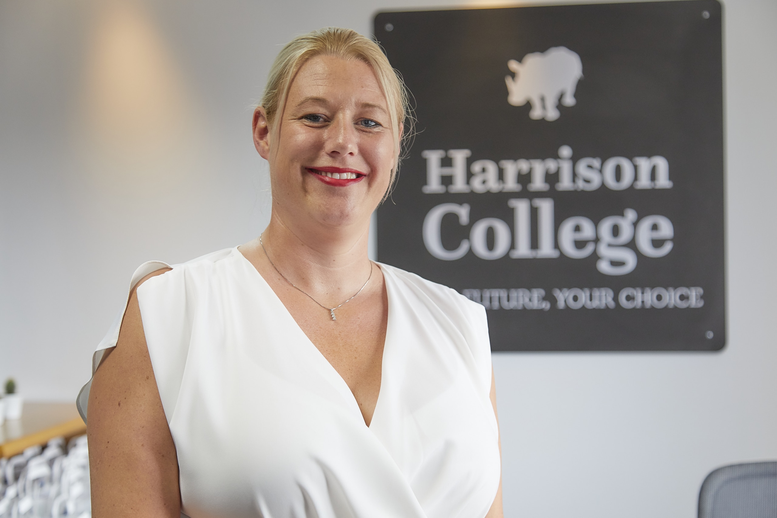 Harrison College principal Gemma Peebles.