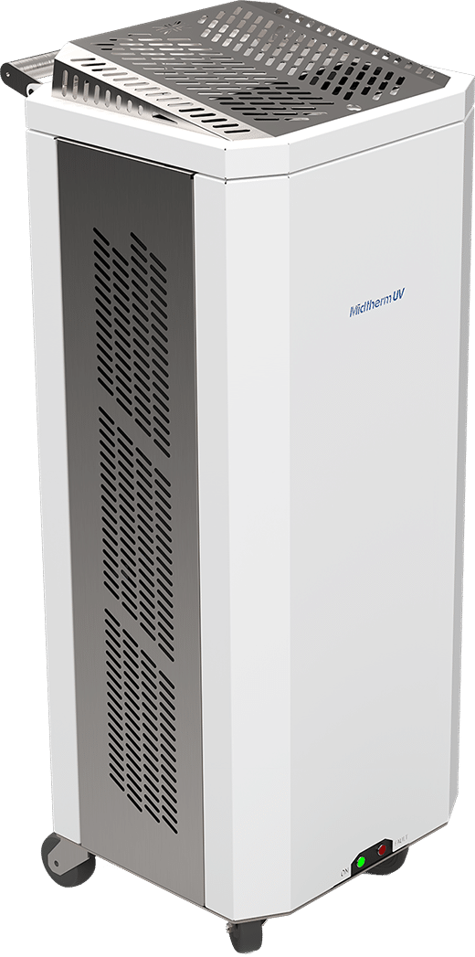 Midtherm UV's freestanding UV-C air purifier